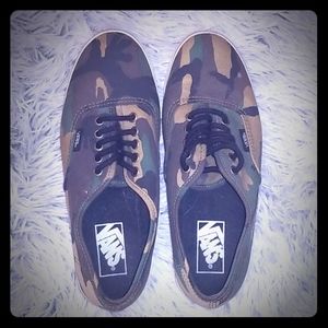 Camo vans